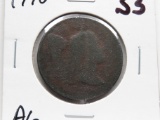 Draped Bust Large Cent 1796 AG