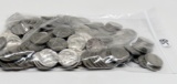 200 Buffalo Nickels marked: 100-1936P, 100-1937P