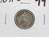 Seated Liberty Dime 1841-O VF/EF