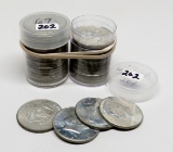 Silver 40 Kennedy 40% Half $: 20-1966 Unc-BU, 20-1967 circ