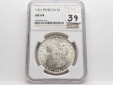 Morgan $ 1921 NGC MS64