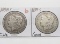 2 Morgan $: 1898S Fine, 1899S G