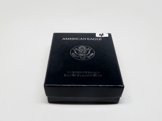1996P Silver American Eagle Proof boxed/COA