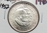 1952 Carver Washington Commemorative Half $ Unc
