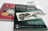 3 Slightly Used Reference Books: 2011 US Paper Money; 2002 Reiter Guide to Coin Collecting; 2003 US