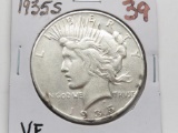 Peace $ 1935S VF