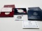 3 Silver Commemorative Mix: 1946 BT Washington Half $ EF scratches; 1982 G Washington Half $ PF; 201