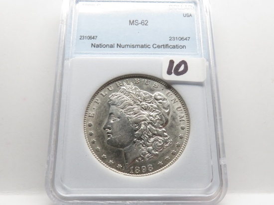 Morgan $ 1898S NNC MS62