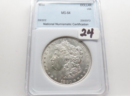 Morgan $ 1880 NNC MS64