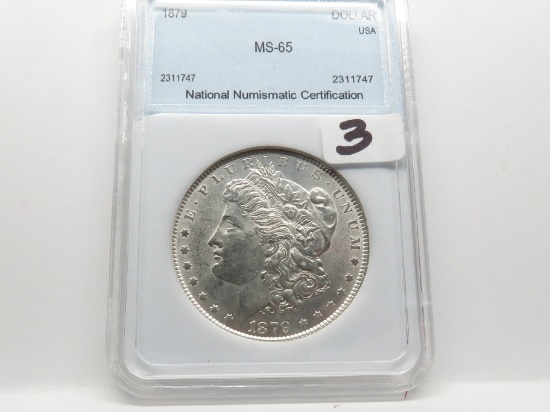 Morgan $ 1879 NNC MS65