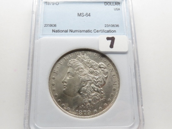 Morgan $ 1879-O NNC MS64