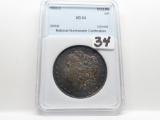 Morgan $ 1883-O NNC MS64 dark toning