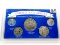 Americana Series Vanishing 5 Coin Collection (3 Silver) case cracked