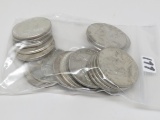 20 Silver Franklin Half $ 1960's