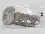 20 Silver Walking Liberty Half $: 6-1944, 9-1945, 4-1946, 1947