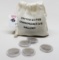 31 Jefferson Nickels in plastic holders in US Commemorative Gallery bag, 3 P & 3 D of each of 4 styl