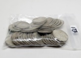 40 Silver Washington Quarters mixed dates