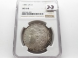 Morgan $ 1884-O NGC MS64