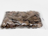 500 M/L Lincoln Wheat Cents mixed dates, 54.6 oz