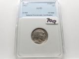 Buffalo Nickel 1913D Type 2 NNC AU50, Key Date