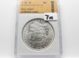 Morgan $ 1901-O SGS MS65, flashy