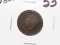Indian Cent 1869 VF/F better date
