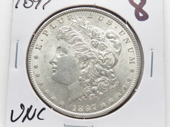 Morgan $ 1897 Unc