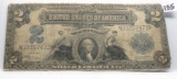 $2 Silver Certificate 1899 SN N73357472, Good