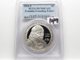 2006P Franklin-Founding Father Commemorative $ PCGS PR70 DCAM