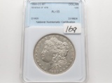 Morgan $ 1880CC 8/7 NNC AU55 Reverse of 1878