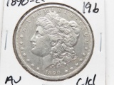 Morgan $ 1890-CC AU Cleaned