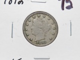 Liberty V Nickel 1892 VF