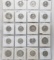 20 Silver Washington Quarters: 1943PDS, 1944PDS, 1945PS, 1946PDS, 1947PDS, 1948PS, 1949PD, 1950PD