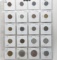 20 German Coins: 4-1 Pfennig (1914, 38, 40, 41), 2 Pfen 1938, 6-5 Pfen (1898, 1900, 37, 39, 40, 41),