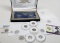 14 Silver Dimes: 10 Mercury, 2 Roosevelt, Display with 1916 Mercury & 1916  Barber