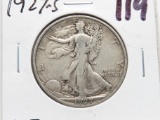 Walking Liberty Half $ 1927S VF