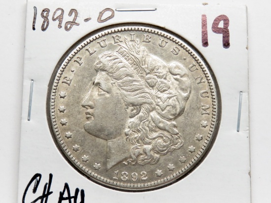 Morgan $ 1892-O CH AU