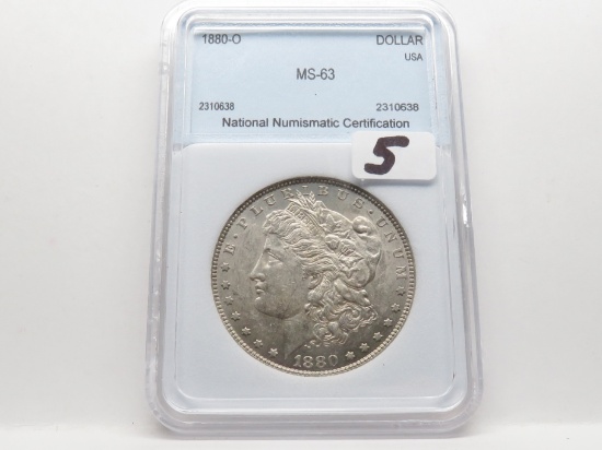 Morgan $ 1880-O NNC MS63