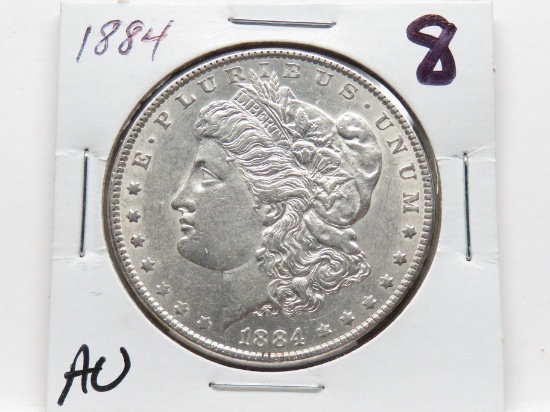 Morgan $ 1884 AU