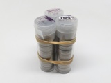 3 Rolls (120) Buffalo Nickels circ