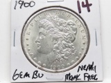 Morgan $ 1900 Gem BU nearly mark free