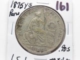 1875 YS Peru Silver 1 Sol