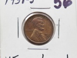 Lincoln Wheat Cent 1931S VF cleaned. Better date