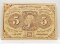 5 Cent First Issue Postage Currency 1862, FR1230, VF
