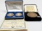 Commemorative Mix boxed: 1876-1980 Presidential Medallion #1055; World Trade Center Ground Zero 2 Me