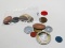 20 Tokens Mix, No Repeat: 5 Tax Tokens; 5 Heads/Tails girly type; 5 Elongated Cents; 5 Misc