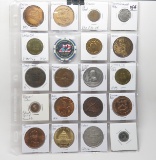 20 Tokens, No Repeat: Swede's Saloon, Presidential, Transportation, Commemorative, TX Centennial, Co