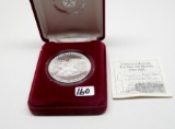 1791-1991 Chrysler Bill of Rights Commemorative Medal in display box, 1 oz .999 Silver