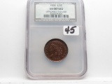 1828 Classic Head Half Cent 13 Star NCS AU details improperly cleaned