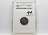 1883 Hawaii Dime ANACS VF35, older holder